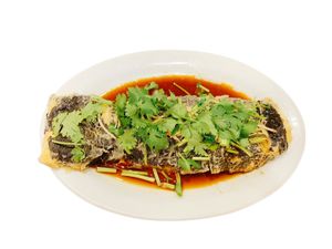 Loved this “fish” dish at Tian Ci Vegan in Darlington