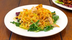 2. Shredded Veggie Chicken with Veggie Jelly Dish  at Tian Ci Vegan in Darlington