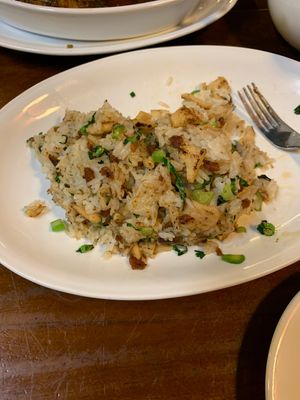 Signature fried rice  at Tian Ci Vegan in Darlington