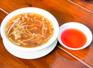 Signature Soup- Veggie Shark Fin Soup at Tian Ci Vegan in Darlington