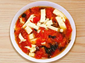 18. 紫菜豆腐湯 Seaweed & Tofu Soup at Tian Ci Vegan in Darlington