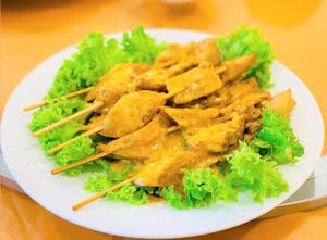 5. 素串燒沙爹 Satay Sticks (Spicy) at Tian Ci Vegan in Darlington