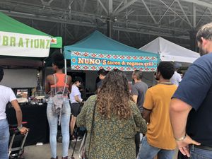 Nuno’s tacos at Dallas Farmers Market in Dallas