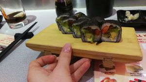 Extra plate the made us at Seng Sushi in Karlsruhe