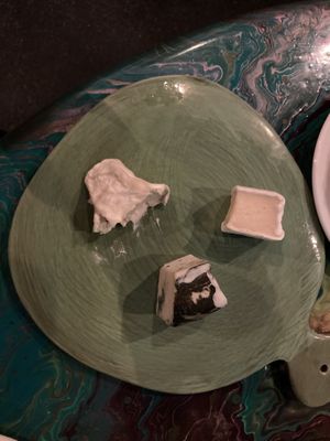 Cheese platter   at Plant Club in North London