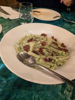 Delicious cacrecce at Plant Club in North London