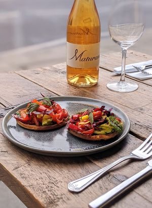 .. at Plant Club in North London