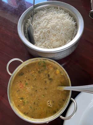 Nepalese daal  at Kathmandu Kitchen & Bar in Mansfield