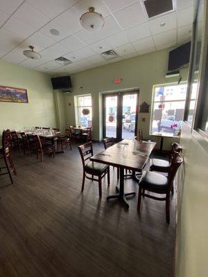 Seating  at Kathmandu Kitchen & Bar in Mansfield