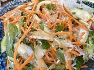 Kelp salad  at Golden Lotus Vegan Restaurant in Oakland