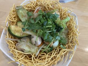   at Golden Lotus Vegan Restaurant in Oakland