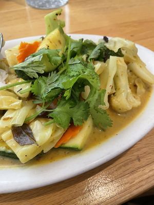 Vegetable Curry   at Golden Lotus Vegan Restaurant in Oakland