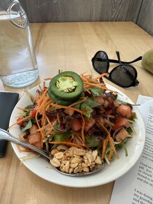 Papaya Salad  at Golden Lotus Vegan Restaurant in Oakland