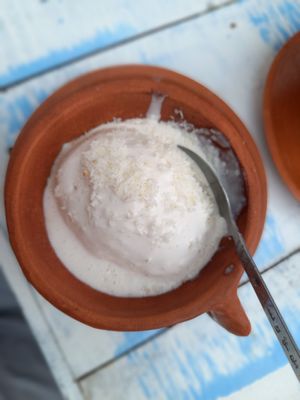 Super creamy Coconut Ice cream ♡ at Cafe 82 in Galle