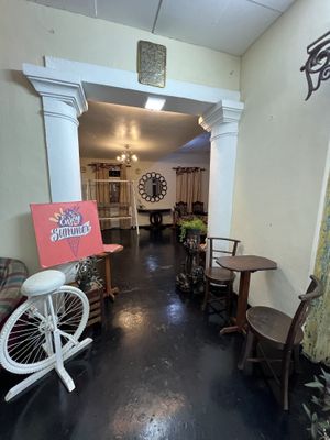 Inside  at Cafe 82 in Galle