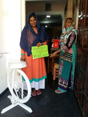 Heerlijk vegan ijs!!! at Cafe 82 in Galle