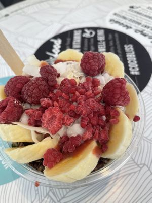 Raspberry swirl  at Coco Bliss in South Bank