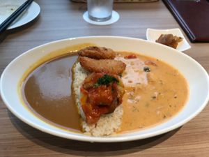 Katsu curry at M's Table in Yokohama