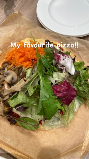 The mushroom were so tasty! Base crunchy   at M's Table in Yokohama