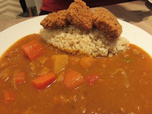 Katsu curry at M's Table in Yokohama