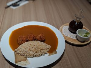 the best katsu curry ! 😍 at M's Table in Yokohama