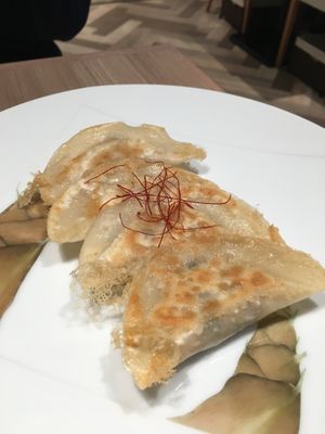 Veggie gyoza  at M's Table in Yokohama