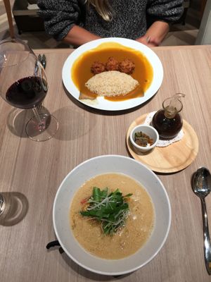 Ramen and Katsu curry at M's Table in Yokohama