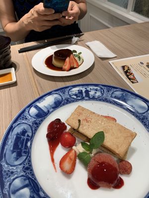 Mille feuille at M's Table in Yokohama