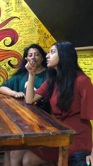 Good food.  at Banana Chill in Kandy