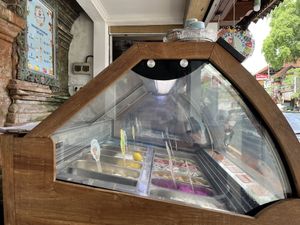 Lots of ice cream   at Gourmet Gelato - Jl. Monkey Forest in Ubud