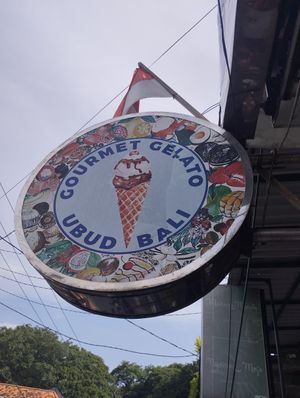  at Gourmet Gelato - Jl. Monkey Forest in Ubud