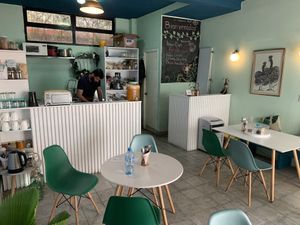 Inside at Papas & Miel in Guadalajara