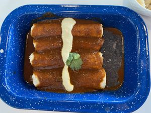 Vegan tacos at Papas & Miel in Guadalajara