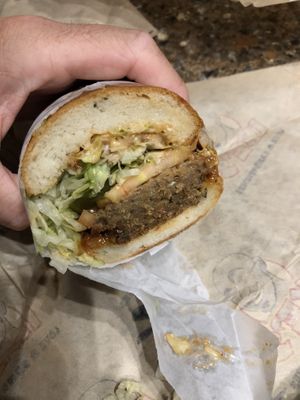 Not so messy Ike Vegan Meatballs at Ike's in Honolulu