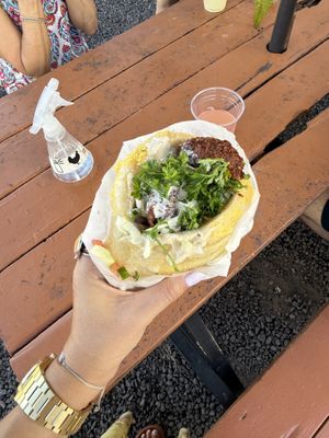   at Island Pita - Food Truck in Kailua