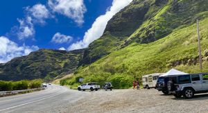 Island Pita Food Truck:  Located across from Makapu'u Beach Park at Island Pita - Food Truck in Kailua