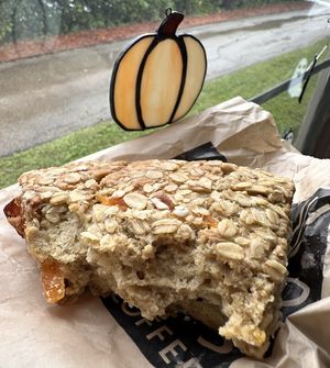 Apricot almond scone   at Isles Bun & Coffee in Minneapolis