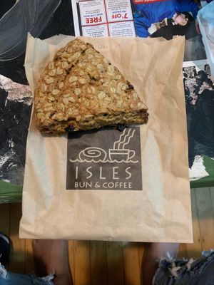 Pistachio Scone at Isles Bun & Coffee in Minneapolis