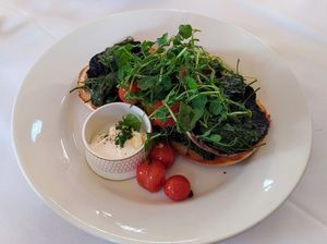 Vegan Brunch Option at The Pump Room in Bath