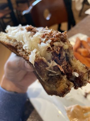 So meaty 🤤  at Blondie's in Flint