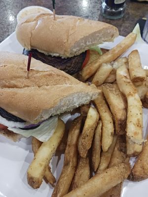 Grilled Portobello Mushroom Sandwich at Blondie's in Flint
