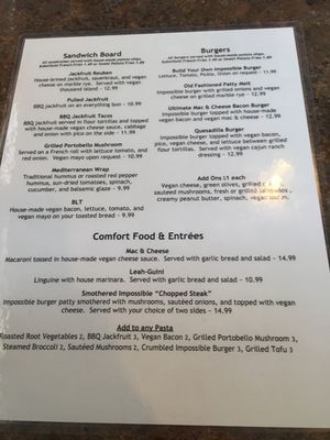 More to try. We veganized a kids meal choice too. at Blondie's in Flint