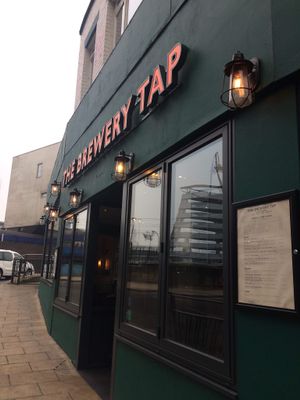 Outside at The Brewery Tap in Leeds