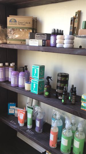 Vegan household items  at Green Taste Vegan Goods in San Francisco