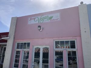 Outside  at Juuuicy's Vegan Restaurant & Mama's Vegan Cocina in West Palm Beach