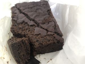 Brownie at Juuuicy's Vegan Restaurant & Mama's Vegan Cocina in West Palm Beach