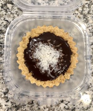 Chocolate Coconut Pie (gluten-free) at Juuuicy's Vegan Restaurant & Mama's Vegan Cocina in West Palm Beach