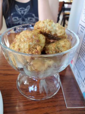 Cauliflower Scallops at Juuuicy's Vegan Restaurant & Mama's Vegan Cocina in West Palm Beach
