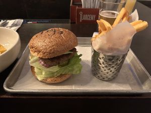   at Brooklyn Burgers & Beer in Brooklyn