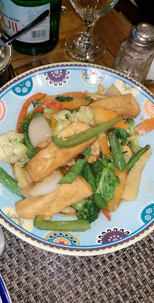 Cashew nut  at LemonGrass Thai Restaurant in Legian